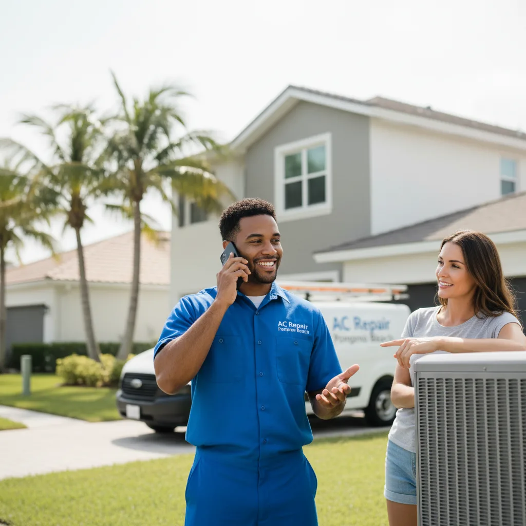 AC Repair Pompano Beach customer support in Ennice